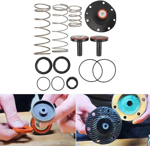 Complete Backflow Repair Kit: for Zurn Wilkins 975Xl and 975Xl2, 3/4in to 1in Replacement Kit with High Durability to Prevent Water Leakage in Saudi Arabia