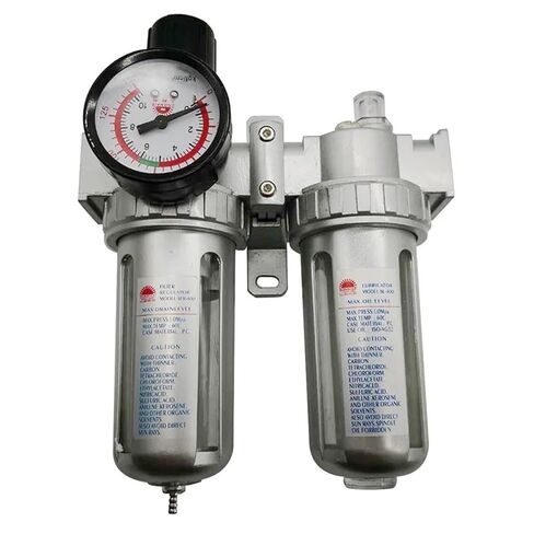 SFC-400/300/200 Air Compressor Air Filter Regulator Oil Water Separator Trap Filter Regulator Valve Automatic Drain(SFC-400 NOJOINT) in Saudi Arabia