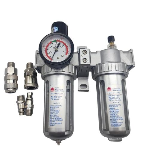 SFC-400/300/200 Air Compressor Air Filter Regulator Oil Water Separator Trap Filter Regulator Valve Automatic Drain(SFC-400 NOJOINT) in Saudi Arabia