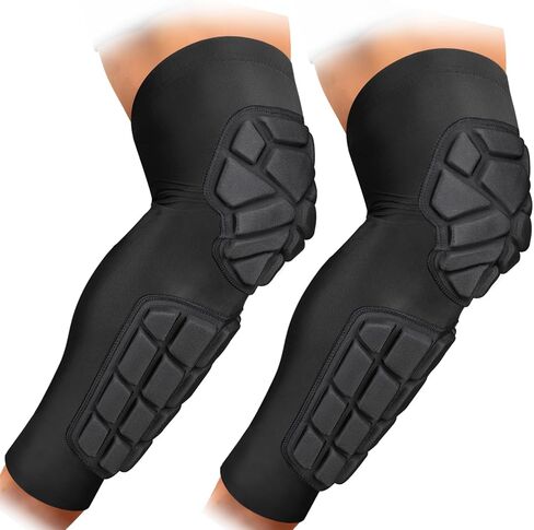 أكمام واقية للركبة لكرة القدم للرجال والنساء والشباب، أكمام ضاغطة لساق الساق لدعم كرة البيسبول وكرة السلة in Kuwait