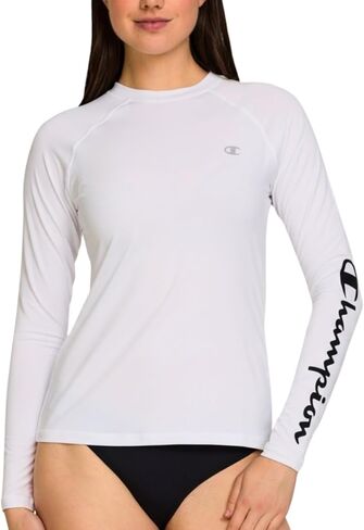Champion Rash Guard for Women, Womens Rash Guard Long Sleeve Shirts, Rashguard Swim Shirt Women UPF 50+ SPF & UV Protection in Kuwait