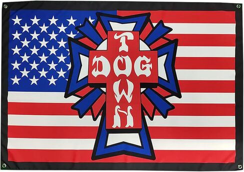 Dogtown Skateboards Banner USA Logo Flag 46" x 60" in Saudi Arabia