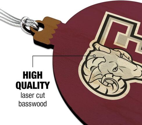 GRAPHICS & MORE Fordham University Primary Logo Wood Christmas Tree Holiday Ornament in Saudi Arabia