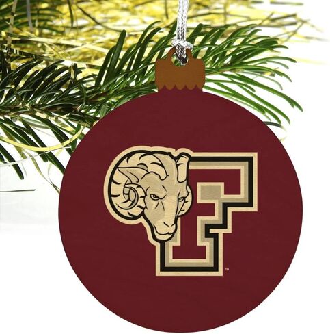 GRAPHICS & MORE Fordham University Primary Logo Wood Christmas Tree Holiday Ornament in Saudi Arabia