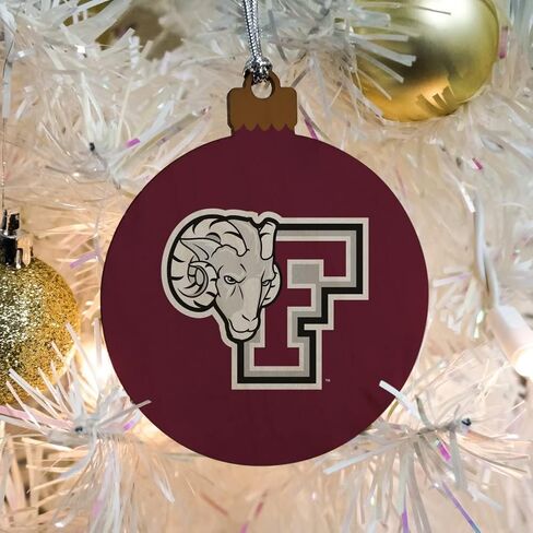GRAPHICS & MORE Fordham University Primary Logo Wood Christmas Tree Holiday Ornament in Saudi Arabia