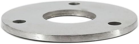 Stainless Steel 3-7/8" Round Base Flange Welded Plate for 1-5/8", 1-7/8", or 2" OD Round Pipe Rail Tubing in Kuwait