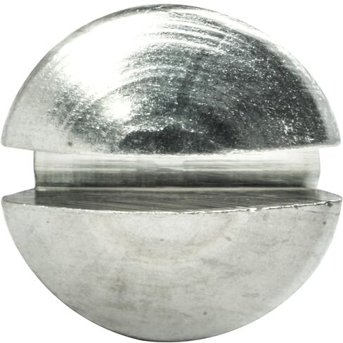 #12 x 3" Oval Head Sheet Metal Screws, Slotted Drive, Stainless Steel 18-8, Fully Threaded, Stainless Steel, Self-Tapping, Quantity 25 in Saudi Arabia