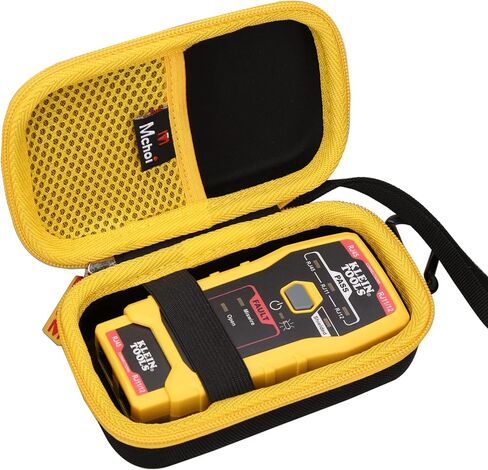 حافظة واقية لجهاز اختبار كابل شبكة LAN VDV526-100 من Klein Tools، حقيبة تخزين صلبة مع جيب شبكي، مقاومة للصدمات ومقاومة للماء، منظم سفر صغير لفنيي الكهرباء in Kuwait