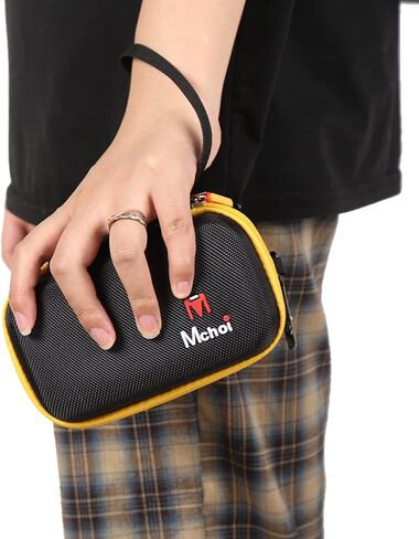 حافظة واقية لجهاز اختبار كابل شبكة LAN VDV526-100 من Klein Tools، حقيبة تخزين صلبة مع جيب شبكي، مقاومة للصدمات ومقاومة للماء، منظم سفر صغير لفنيي الكهرباء in Kuwait