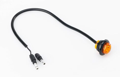 MCL10AKL12PG 3/4" LED Indicator Light, 12V, Waterproof, High Brightness, Durable Metal Housing, Ideal for Industrial and Automotive Applications in Saudi Arabia