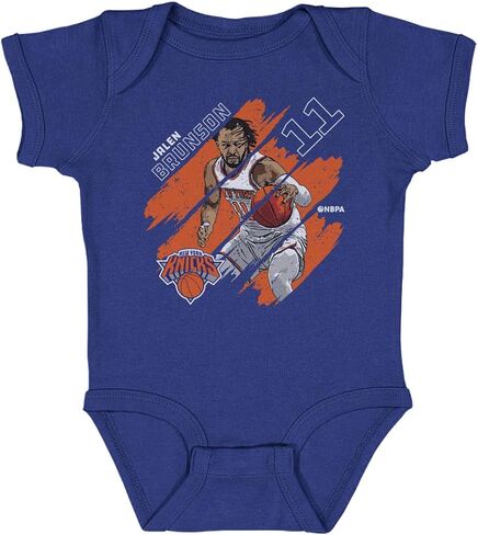500 LEVEL Jalen Brunson New York Knicks One-Piece Infant Bodysuit - Jalen Brunson New York Knicks Stripes in Saudi Arabia