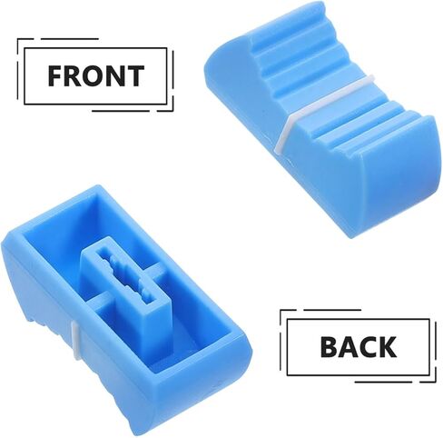 KESYOO 12pcs Compact Push Caps for Sound Console 24X11X10MM Flat Push Knobs Replacement Slider Knob for Mixer and Potentiometer in Saudi Arabia