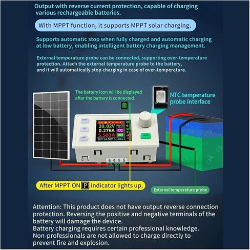 المثابرة- SK120S تيار مستمر موفر طاقة تنظيمي + WFPOW تيار مستمر محول فرق الجهد قابل للتعديل تنظيم الطاقة 7A 120 واط وحدة شحن in Kuwait