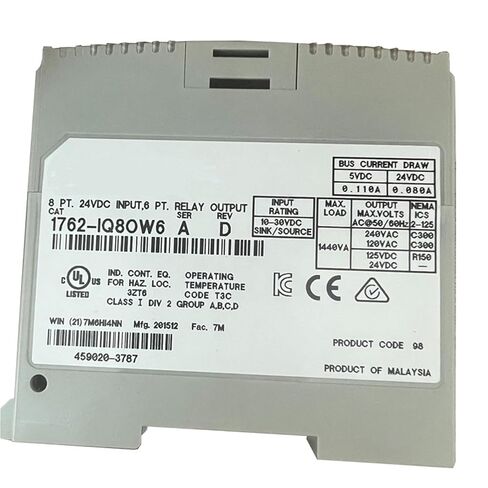 1762-IQ8OW6 وحدة PLC in Kuwait