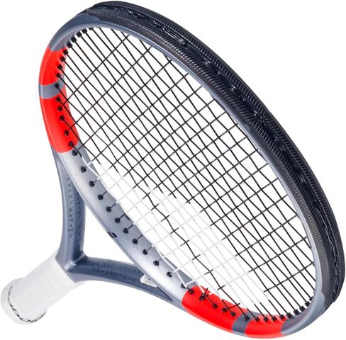 Babolat Pure Strike Team 4th Gen Tennis Racquet (Carbon Grey) - Strung with 16g Babolat Syn Gut at Mid-Range Tension in Saudi Arabia