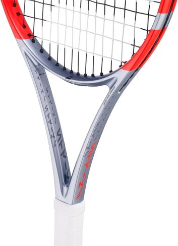Babolat Pure Strike Team 4th Gen Tennis Racquet (Carbon Grey) - Strung with 16g Babolat Syn Gut at Mid-Range Tension in Saudi Arabia