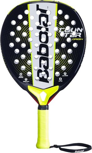 Babolat Counter Origin Padel Racket (Black/Yellow) in Saudi Arabia