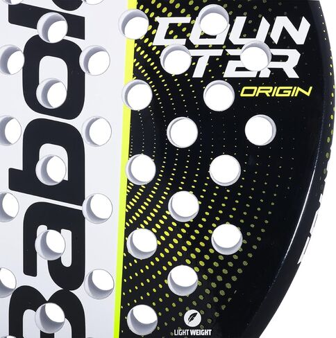 Babolat Counter Origin Padel Racket (Black/Yellow) in Saudi Arabia