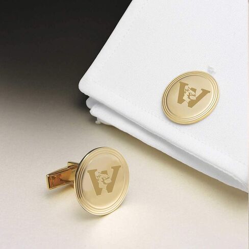 M. LA HART Wesleyan 18K Gold Cufflinks in Saudi Arabia