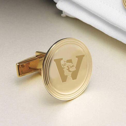 M. LA HART Wesleyan 18K Gold Cufflinks in Saudi Arabia