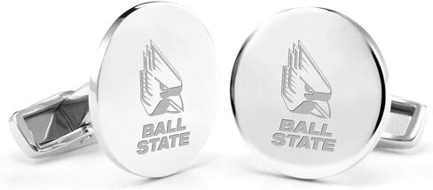 أزرار أكمام Ball State من الفضة الاسترليني in Kuwait