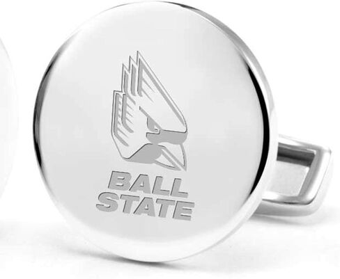 أزرار أكمام Ball State من الفضة الاسترليني in Kuwait