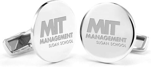 MIT Sloan Cufflinks in Sterling Silver in Saudi Arabia