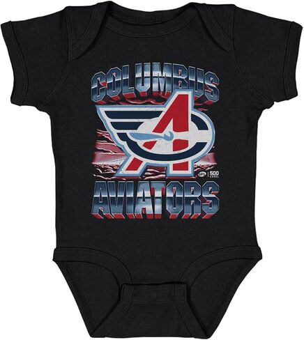 500 LEVEL Columbus Aviators Vintage One-Piece Infant Bodysuit in Saudi Arabia
