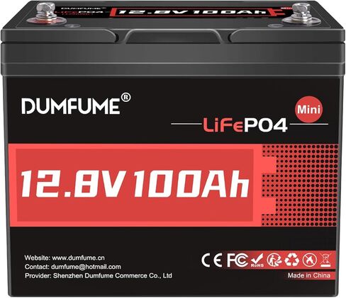 2 عبوات Dumfume 12V 300ah LifePo4 Lithium Battery ، 200a BMS Battery القابلة لإعادة الشحن مع 15000 دورة و 3840WH طاقة ، مثالية لخارج الشبكة ، RV ، الطاقة الشمسية ، بيت الحركة ، الطاقة الاحتياطية in Kuwait