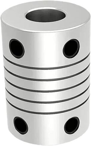 D19L25 اقتران 3 مم 4 مم 5 مم 8 مم 6 مم 6.35 مم 10 مم اقتران مرن للألمنيوم (33 مم) in Kuwait