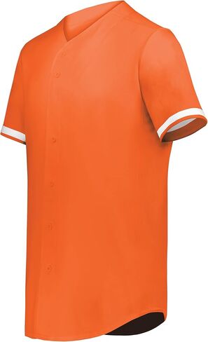 6910 - قاطع الشباب+ زر البيسبول الكامل - Royal/White - L. in Kuwait