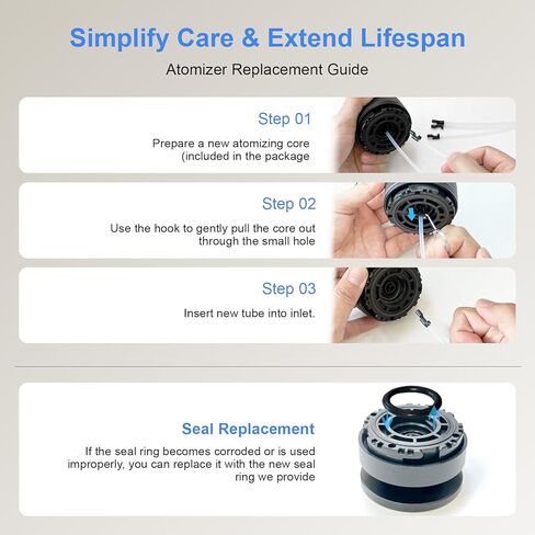 Hotel Collection Diffuser Machine,Remote,Whisper-Quiet,Aluminum,1500 Sq Ft,Waterless Essential Oil Diffuser - Matte Black in Saudi Arabia