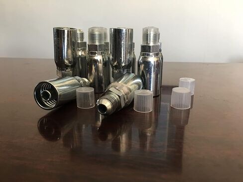 (10) MJ-06-08 تركيبات تجعيد هيدروليكية 3/8 بوصة × #8 ذكر JIC 06U-508 in Kuwait