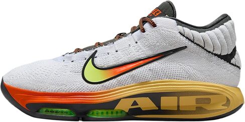 Nike G.T. Hustle 3 Basketball Shoes (White/Safety Orange/Volt) Size 12 in Saudi Arabia