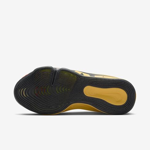 Nike G.T. Hustle 3 Basketball Shoes (White/Safety Orange/Volt) Size 12 in Saudi Arabia