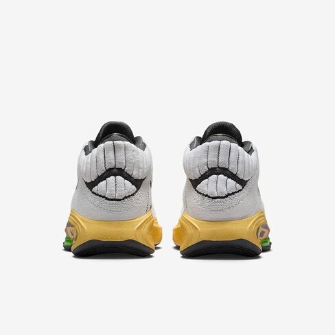 Nike G.T. Hustle 3 Basketball Shoes (White/Safety Orange/Volt) Size 12 in Saudi Arabia