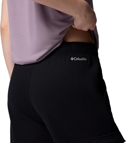 Columbia Womens Aldermore Fleece Cargo Pant, Black, X-Large x S in Saudi Arabia