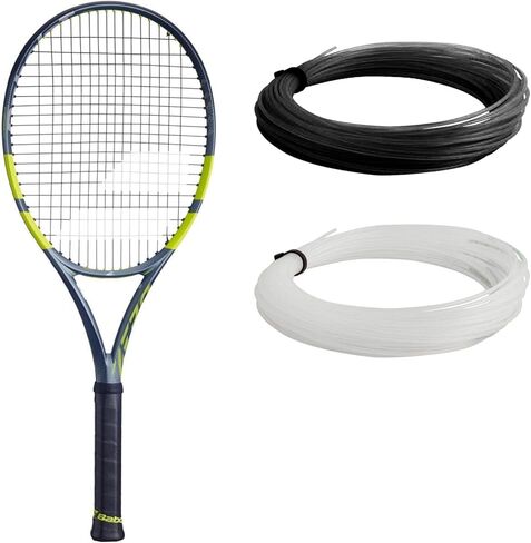 Babolat Pure Aero Tennis Racquet – 9th Gen - Strung with 16g Babolat Syn Gut at Mid-Range Tension in Saudi Arabia