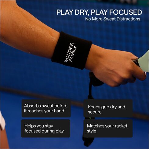 Padel Racket with Overgrip & 2 Wristbands – Memory EVA Foam, Perfectly Balanced – Pala de Padel – Fiberglass Paddle for Beginners and Intermediates – Includes 420D Fiber Bag in Kuwait