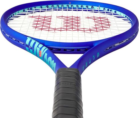 Wilson Ultra 100UL V5 Adult Performance Tennis Rackets - Strung with Sensation 16 Natural at Mid Range Tension in Saudi Arabia