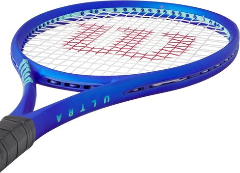 Wilson Ultra 100UL V5 Adult Performance Tennis Rackets - Strung with Sensation 16 Natural at Mid Range Tension in Saudi Arabia