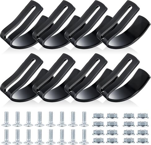 Threlaco 8 قطع أحذية التزلج على الثلج بديلة لجرار العشب، مرفق قابل للتعديل مع مسامير وصواميل لحرث الثلج وأوراق الشجر وأعمال الممرات in Kuwait