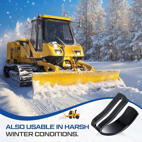 Threlaco 8 قطع أحذية التزلج على الثلج بديلة لجرار العشب، مرفق قابل للتعديل مع مسامير وصواميل لحرث الثلج وأوراق الشجر وأعمال الممرات in Kuwait