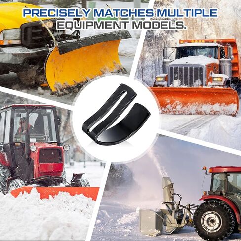 Threlaco 8 قطع أحذية التزلج على الثلج بديلة لجرار العشب، مرفق قابل للتعديل مع مسامير وصواميل لحرث الثلج وأوراق الشجر وأعمال الممرات in Kuwait