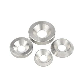 Conical Countersunk Washer A2/304 Stainless Steel Conical Washer Solid Countersunk Flat Bowl M3M4M5M6M8M10(Cone Shaped,M3x10x3.0mm-10pcs) in Kuwait