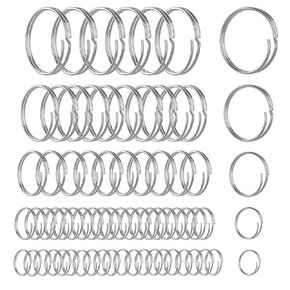 115 Pcs Stainless Steel Cotter Rings with Dual-Coil Design – 5 Size Split Rings for Clevis Pins, Extra Strength & Rust Resistance for Marine and Trailer Use in Saudi Arabia