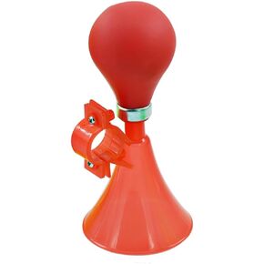 قطع غيار الدراجة الرياضية الخارجية قطعتان من بوق دراجة الأطفال باليد، جرس دراجة للأطفال، بوق هوائي للفتيات أو الأولاد، أحمر in Kuwait