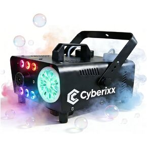 700w Led Bubble Fog Machine with RGB 6 Lights 2 in 1 Multi Color Effects Remote Control Bubble Smoke Machine for Christmas Weddings Parties in Saudi Arabia