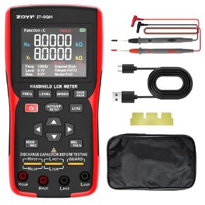 مقياس LCR ZT-DQ01 يده الرقمية جسر LCR متر السعة المقاومة الحث zt-dq02 اختبار متعدد (DQ01 KitII) in Kuwait