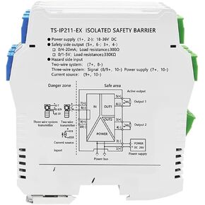 Multi-Channel Analog Two-Input and Two-Output Safety Barrier Current Signal Input Current/Voltage Output(4-20mA Output,4-20mA Input) in Kuwait